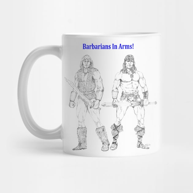 Barbarians In Arms! by A. Jaye's Art!